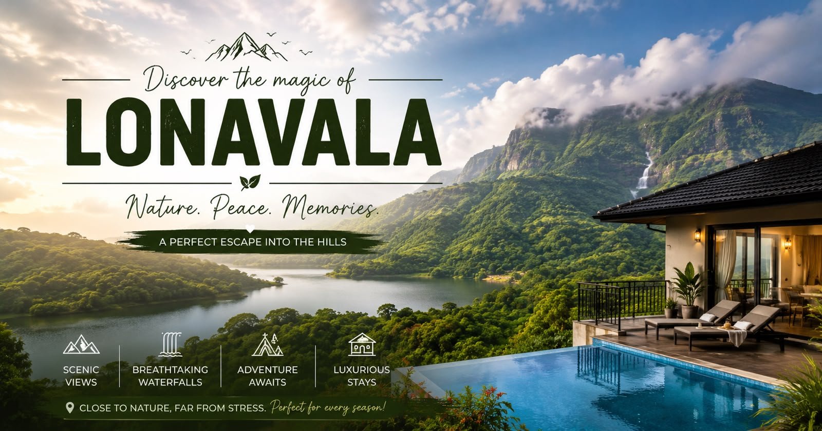Lonavala: The Ideal Getaway for a Calm Villa Visit